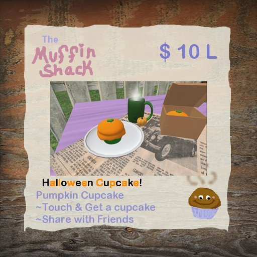 ~*The Muffin Shack*~ Pumpkin Cupcake  {Boxed}