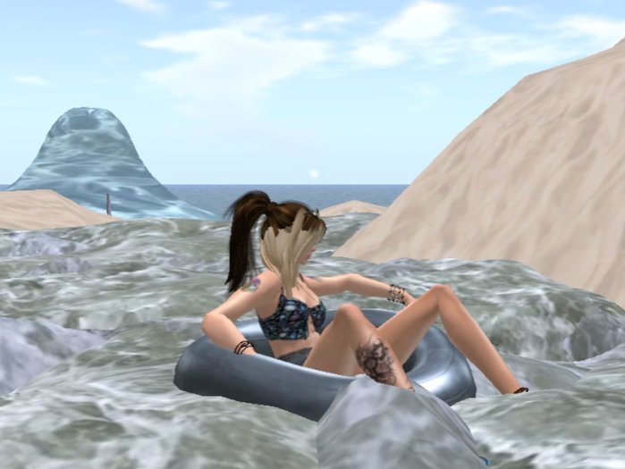 Ride the White Water River in an Inner Tube