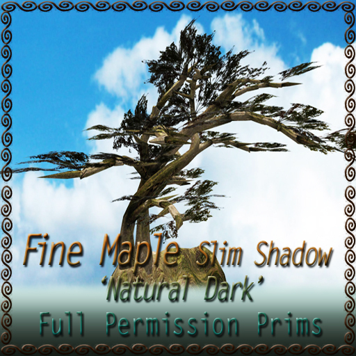 Fine Maple 'Slim Shadow' Natural Dark