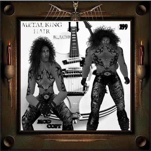 Metal King Hair boxed