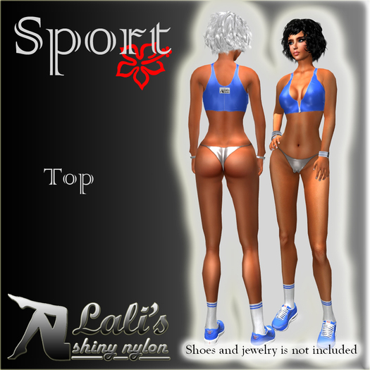 Lali's Sport Top - Blue