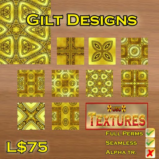 USC Textures - Gilt Designs