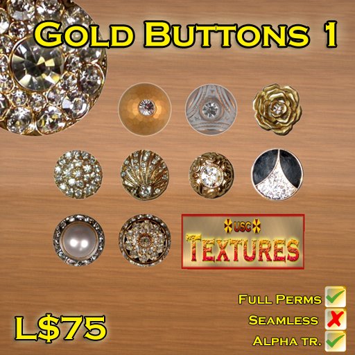 USC Textures - Gold Buttons1 