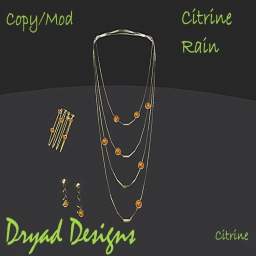 ~*Dryad Designs*~ citrine rain Shopping bag