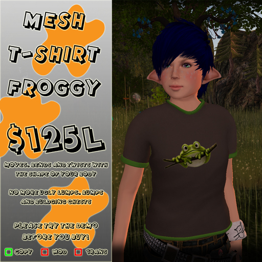 Mesh T-Shirt Froggy
