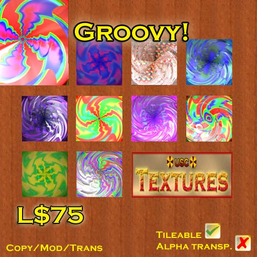 USC Textures - Groovy! 