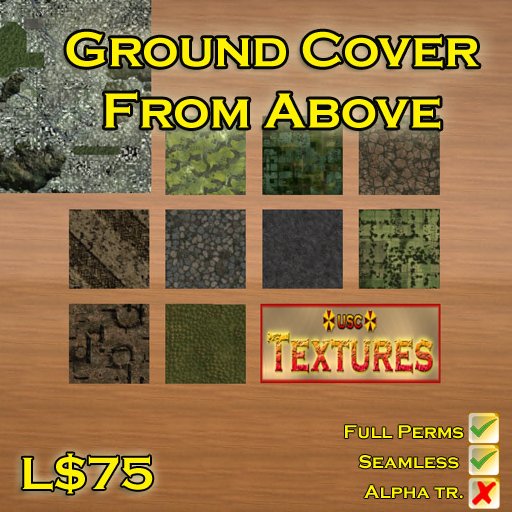 USC Textures - Ground Cover - From Above 