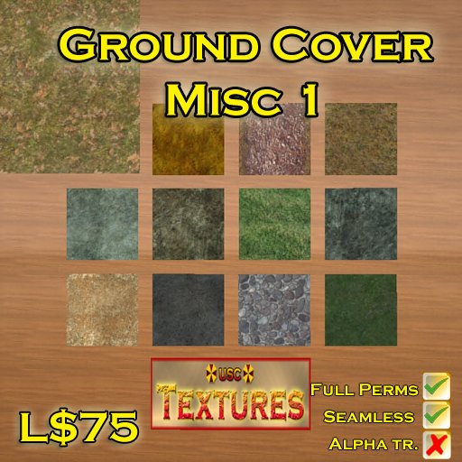USC Textures - Ground Cover Misc 1 