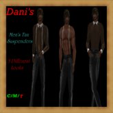 *Dani's* Men's Tan Suspenders