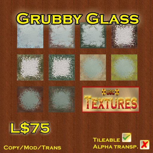 USC Textures - Grubby Glass 