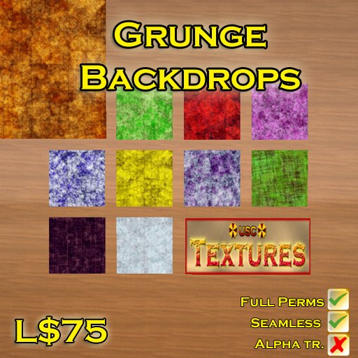 USC Textures - Grunge Backdrops 