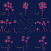 Coral Tree 5 - Koralle Baum 5 (Art Deco) - 8 Variations of Trees & Groves - Magenta Purple 