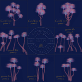 Coral Tree 5 - Koralle Baum 5 (Art Deco) - 8 Variations of Trees & Groves - Pink Hippie