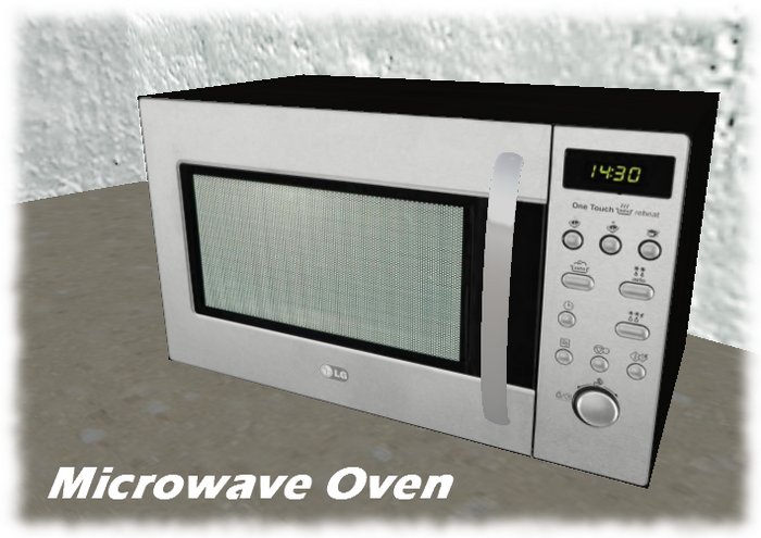 Microwave Oven (2 prims)