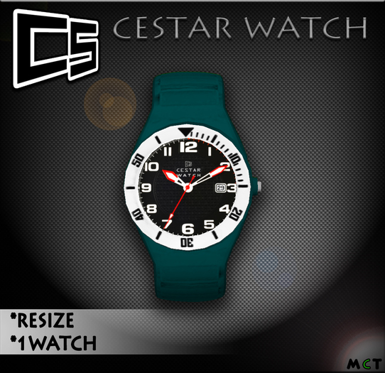 CESTAR WATCH "RELOGIO" GREEN DARK STRONG