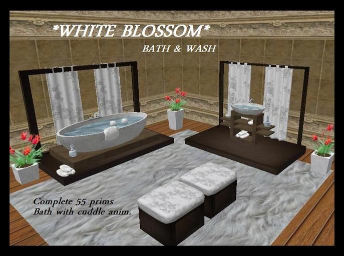 *WHITE BLOSSOM* bath & wash