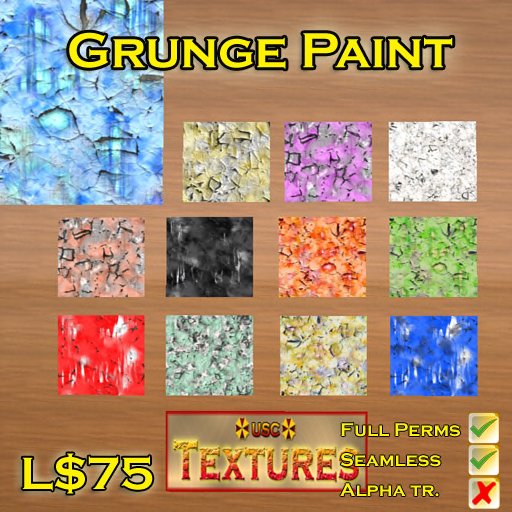 USC Textures - Grunge Paint 