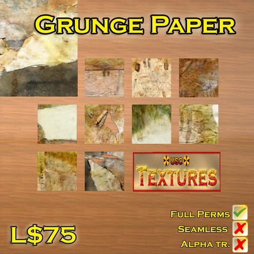 USC Textures - Grunge Paper 