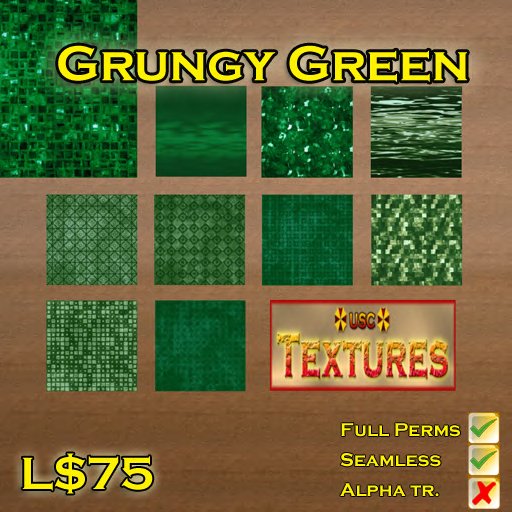 USC Textures - Grungy Green 