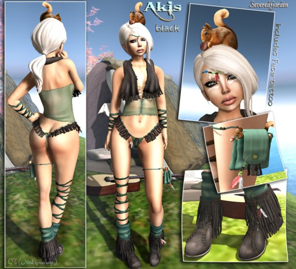 *{ SeVered GarDeN }* Akis * black