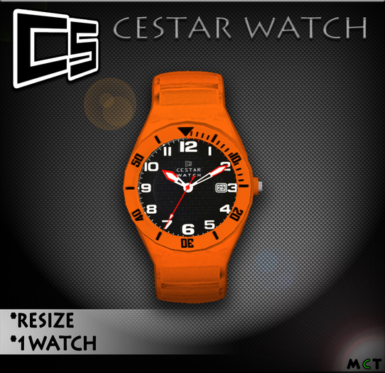 CESTAR WATCH "RELOGIO" Orange