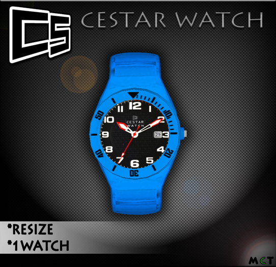 CESTAR WATCH "RELOGIO" blue claro