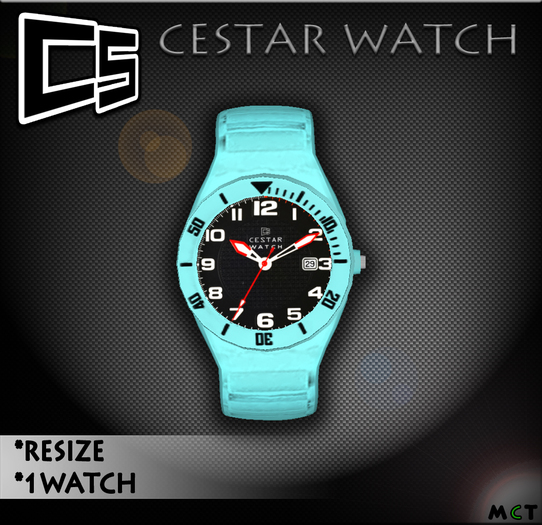 CESTAR WATCH "RELOGIO" blue w