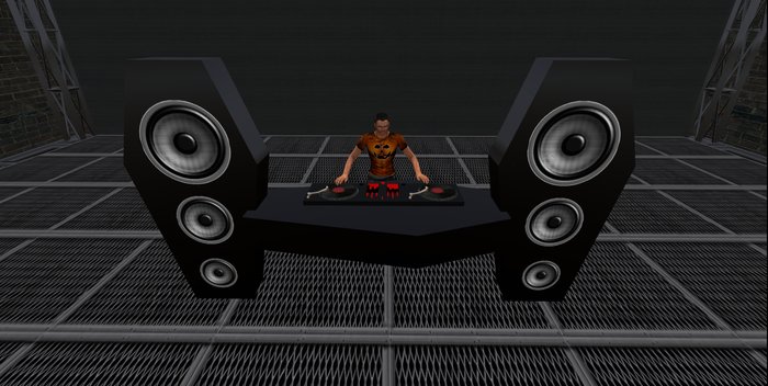 Halloween DJ Booth - coffin - 3D buttons