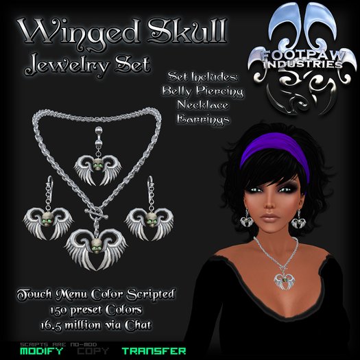 [FPI] Winged Skull Set