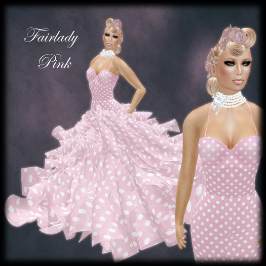 SAS - Fairlady Pink Gown (PROMO)