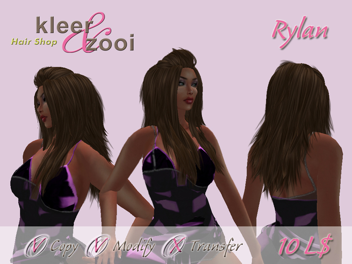 <-K&Z-> Female Hair - Rylan - light brown