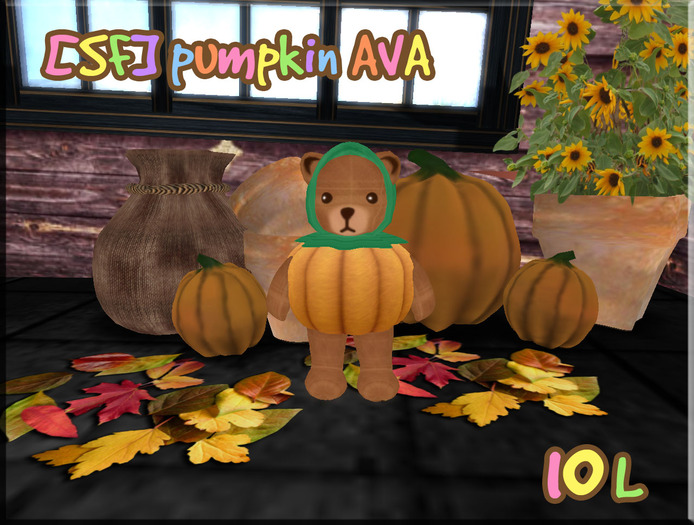 [SF] MIRI Bear pumpkin AVA(tiny,avatar)