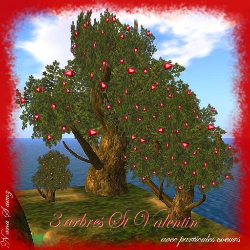 3 arbres saint valentin