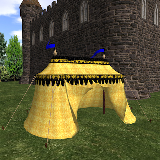 Medieval tent #2 gold