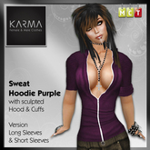 Karma - Zip Hoodie Purple (W)