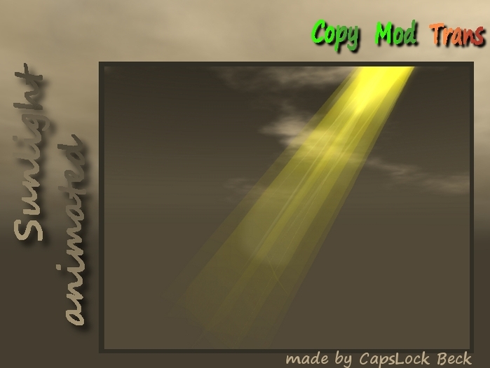 Animated Sunlight – 1 prim