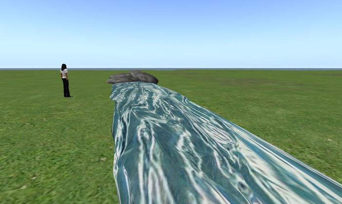 TM 32 x 5 Raging River Water and Rocks Kit - 1 Prim each part