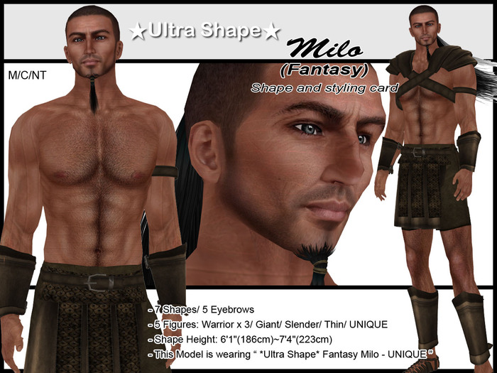 *Ultra Shape* Fantasy M Milo