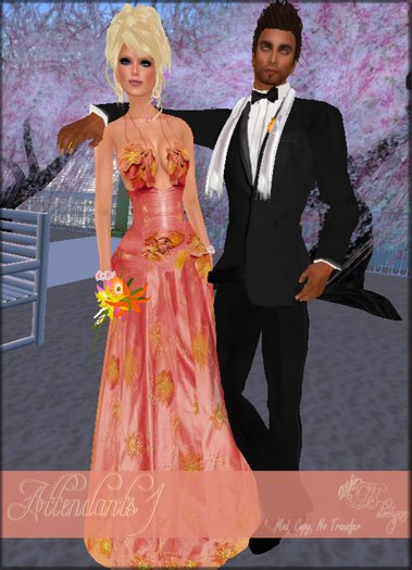 {Ms. B. Designs} Attendants 1