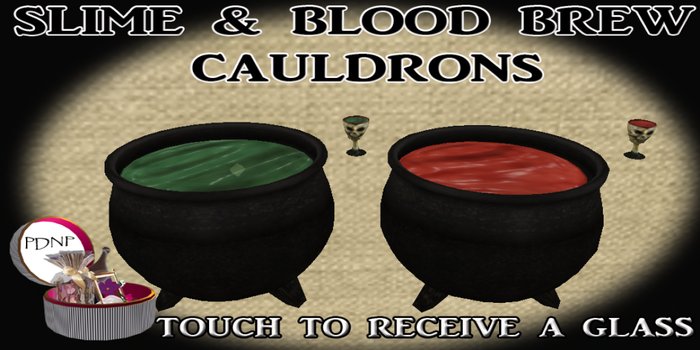 PDN; SLIME & BLOOD BREW CAULDRONS BOX