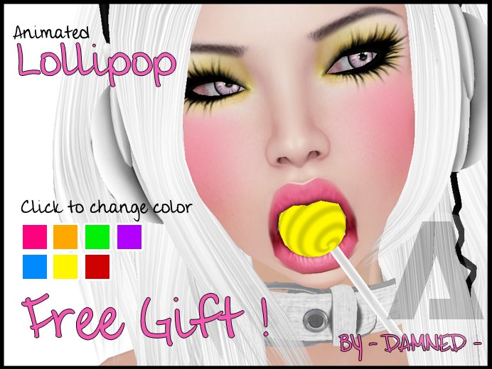 - DAMNED - Free Gift Lollipop SLX