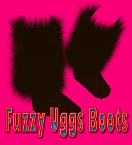 Brown Fuzzy Boots