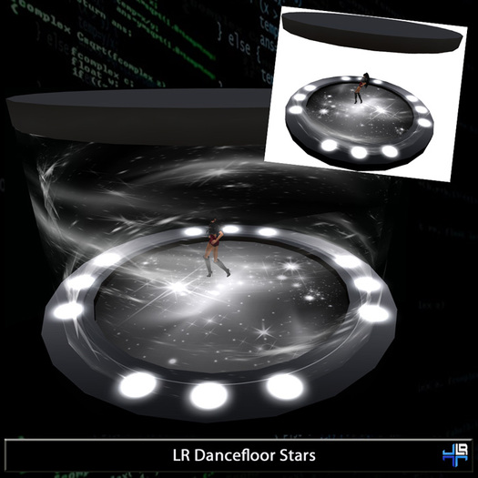 LR Dancefloor Stars - with multi-dance-system, animated textures and lamps