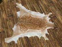 Fallow Deer skin, high quality Fur, copy & mod