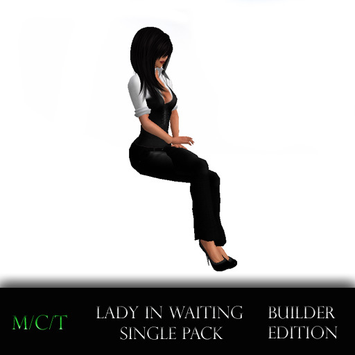 LADY IN WAITING SIT Pose