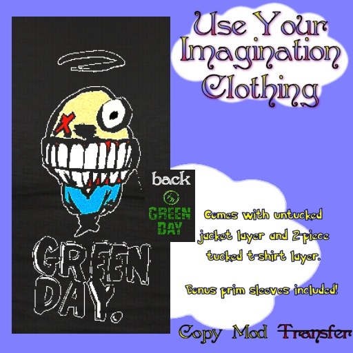 Green Day Old School Tee