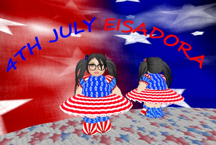 4TH JULY  INDEPENDENCE DAY USA!.EISADORA AVATAR