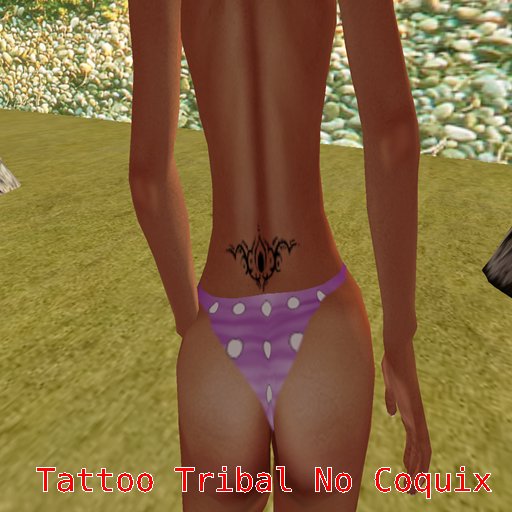 TATOO TRIBAL NO COQUIX