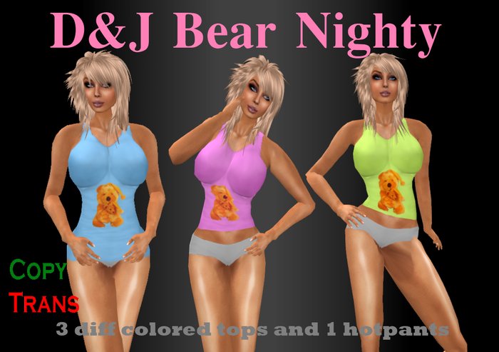 D&J Bear Nighty (boxed)