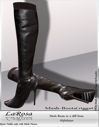LaRosa Mesh Boot Brown 